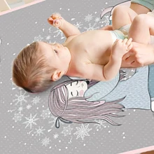 Пеленки Детские коврик для смены подгузника водостойкие Одежда для новорожденных обувь для девочек мочи Pad Обложка ко