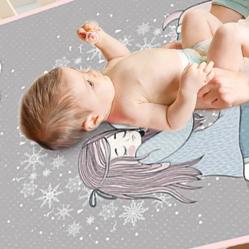 

Baby Diaper Changing Mat Waterproof Newborn Infant Boys Girls Urine Pad Cover for Stroller Bed Reusable Portable Sheet