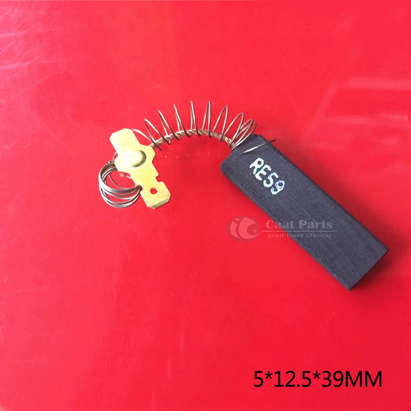  2PCS/LOT 5*12.5*39mm Motor Carbon Graphite Brushes Wicks Power Electric Tool for LG Siemens Roller/