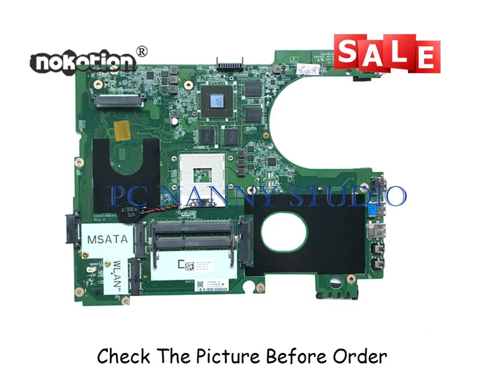 

PCNANNY FOR Inspiron 7720 laptop motherboard MPT5M 0MPT5M DA0R09MB6H3 HM77 DDR3 GT650M tested