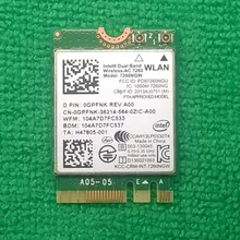 Двухдиапазонная Беспроводная плата Intel-AC 7260 WiFi 7260NGW для Chromebook 11 3120 Series, D P/N: 0 GPFNK