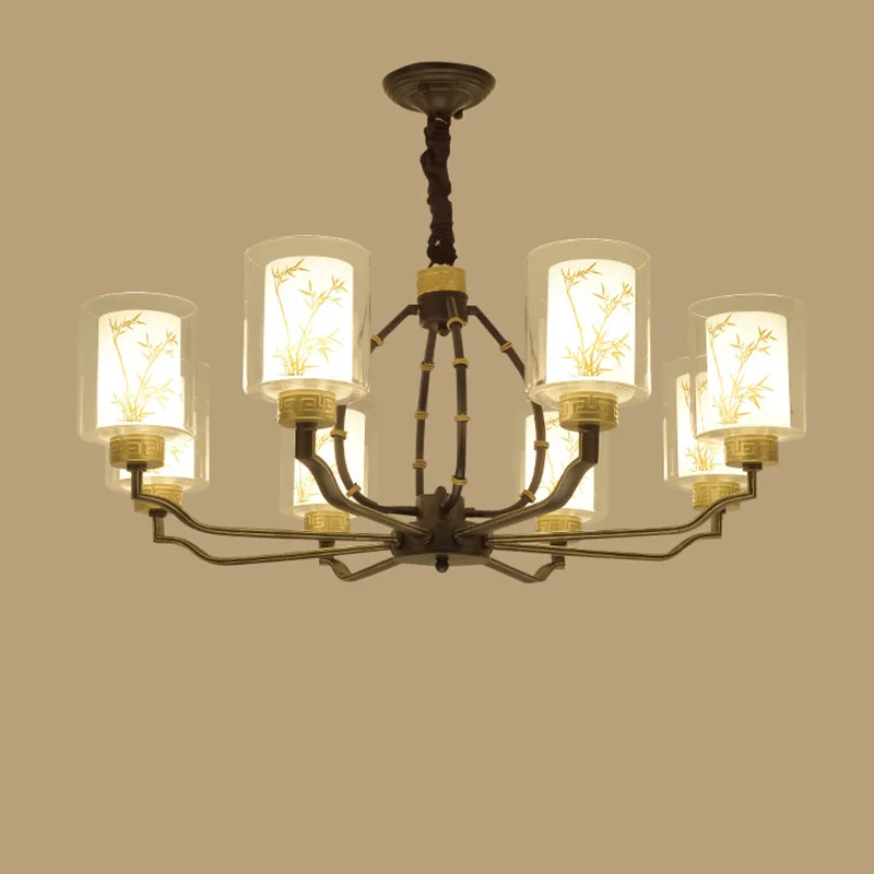 

YOOK 10 Lihgts LED Chandelier Living Room Light Simple Room Chandelier Restaurant Lights Chandelier E14 220v