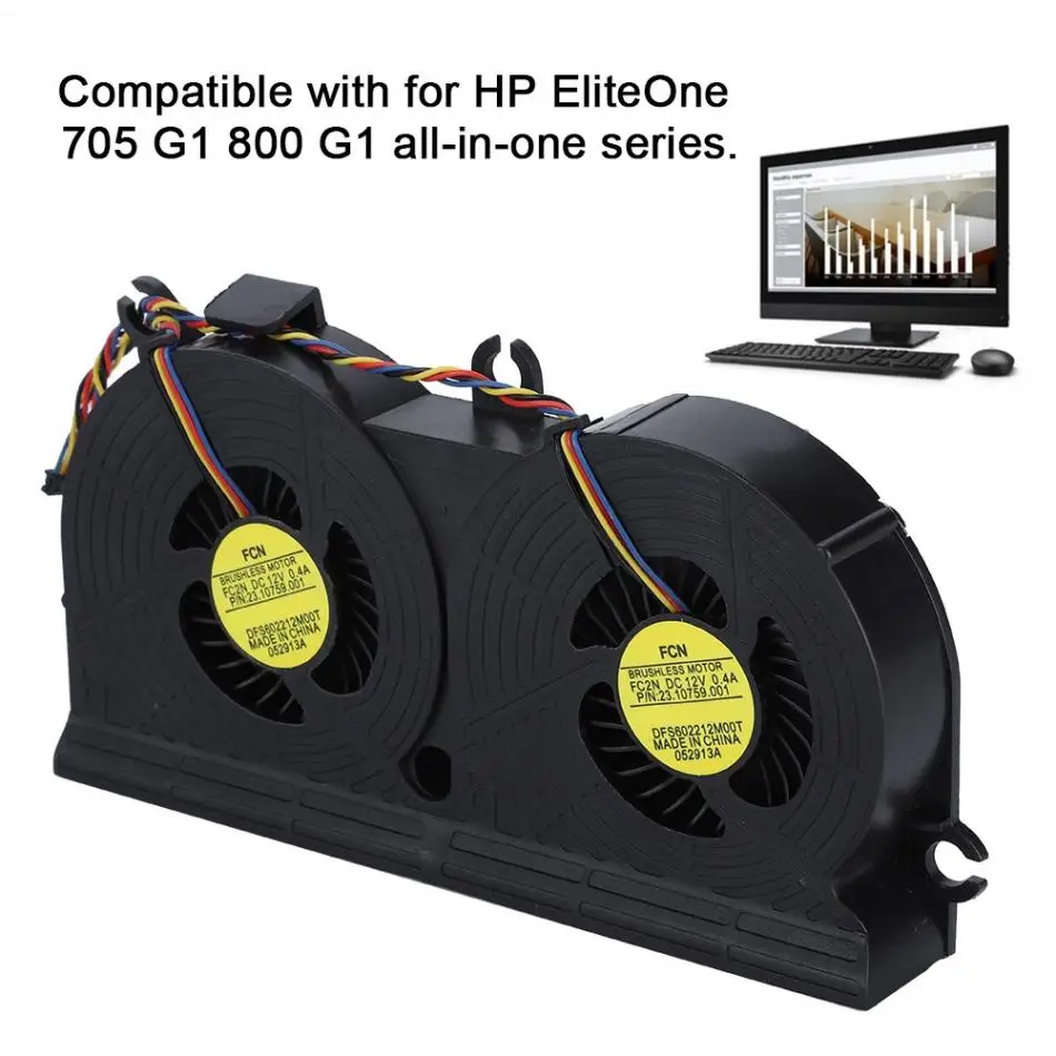 ПК Процессор Вентилятор охлаждения вентилятор радиатора для hp EliteOne 800 G1 705 G1 серии все-в-одном Процессор вентилятор для hp EliteOne 705 G1 800 G1