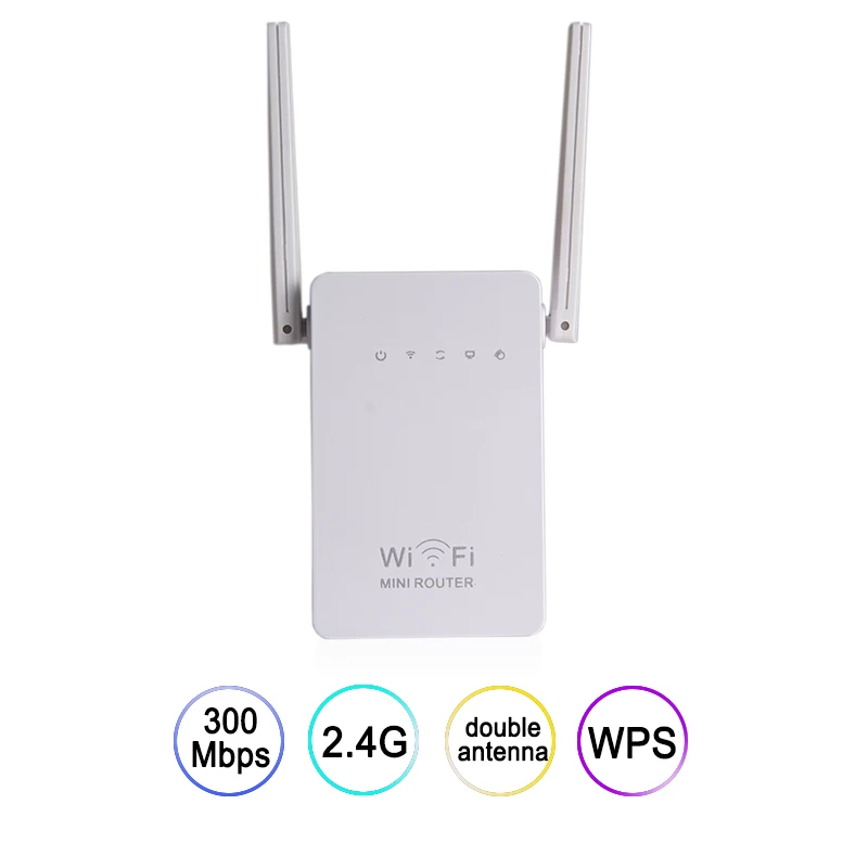 Горячая мини Wi-г Fi маршрутизатор 300 г 2,4 Мбит/с Беспроводная-N сеть Wi Fi ретранслятор Диапазон Expander усилитель сигнала 2dBi антенна 802,11 b/g/n