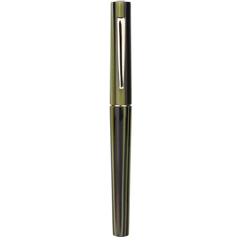 MOONMAN N3 Celluloid Acrylic Stripes Iraurita EF/F Nib Fountain Writing Pen Gift 