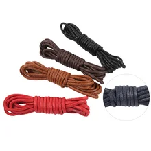 USHINE 70-160 см вощенный шнур цветные шнурки для обуви эластичные шнурки для ботинок шнурки шнур