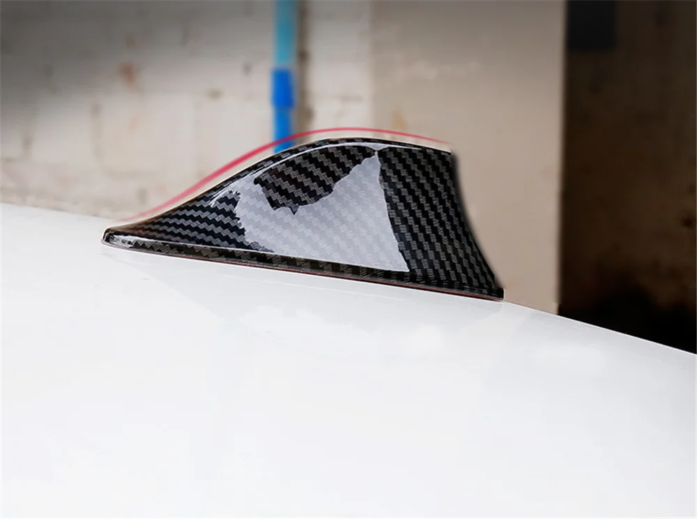 Автомобильные аксессуары из углеродного волокна орнамент антенна Беспроводная крыша хвост для Mercedes Benz F015 B-Class ML63 M-Class Ener-G-Force