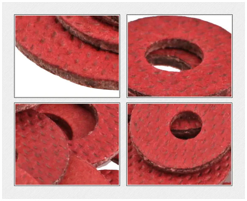 200 шт M4 M5 M6 плоские красные Бумага изоляционная шайба для компьютерных аксессуаров