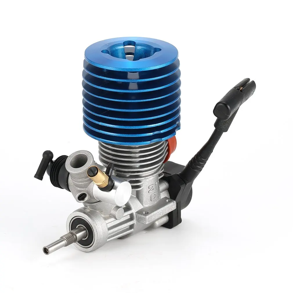 

1.14CC 07 2.49CC 15 Side Exhaust Metal Engine Hand Pull Starter for 1/10 Radio Controlled Cars Machines On Remote Control Toys