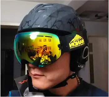 

Hot sale!High quality Skateboard Ski Snowboard Helmet Integrally-molded Ultralight Breathable Ski Helmet,Free shipping