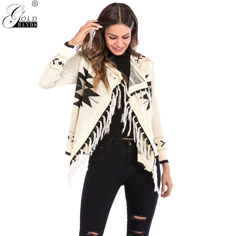 

Gold Hands Women Autumn Vintage Turn-down Collar Printing Open Stitch Coat Long Sleeves Slim Embroidery Coat Free Shipping