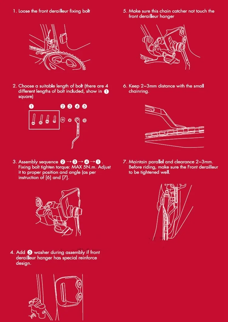 Clearance Fouriers ROAD chain catcher to protect your bottom bracket 3K Carbon Road Bike Bicycle Chain Keeper Range: 39t ~ 53t, 34t ~ 50t 2 Clearance Fouriers ROAD chain catcher to protect your bottom bracket 3K Carbon Road Bike Bicycle Chain Keeper Range: 39t ~ 53t, 34t ~ 50t 2
