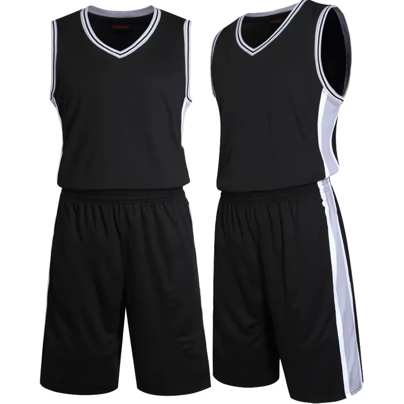 Team Basketball Jersey Men's Training Shirt Short Adults Sports Jerseys
