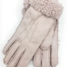 Зимние перчатки новые женские перчатки Модные Меховые ветрозащитные теплые шерстяные варежки вязаные перчатки для путешествий