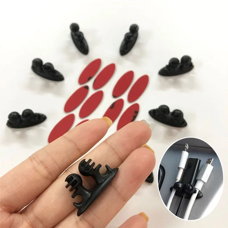 

8pcs Car Wire Clip Stickers case for Tesla Roadster Model 3 Model S Model X