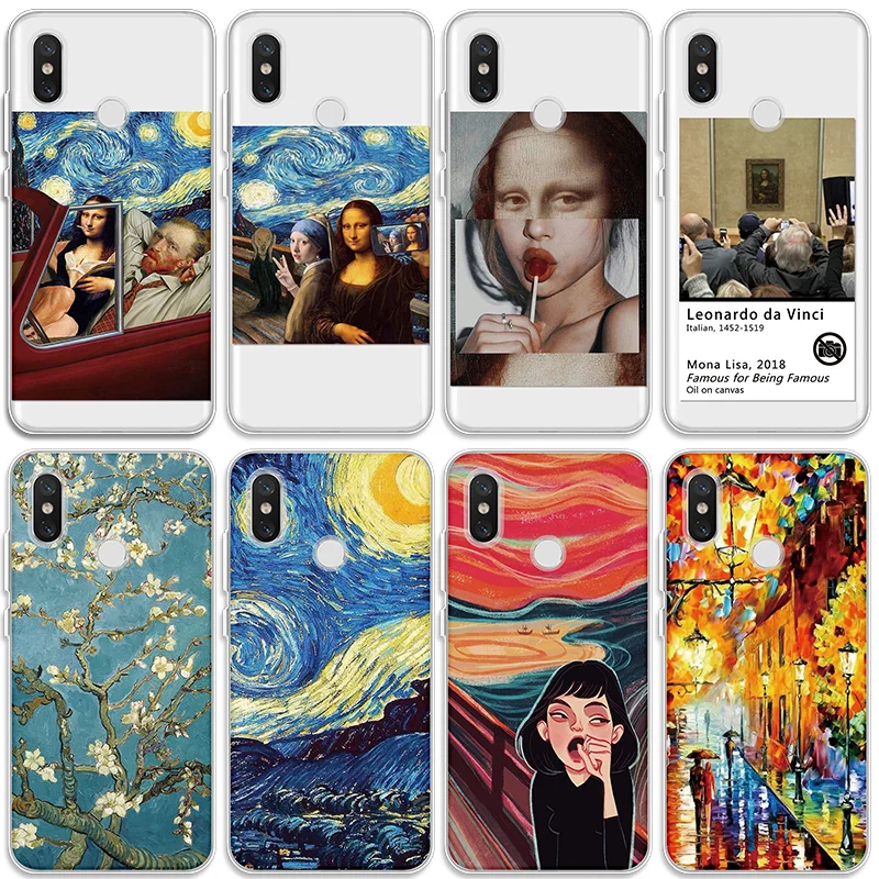 

Abstract Art Patterned Case For Xiaomi Redmi 5 Plus 5A 6A 3 3S 4 6 Pro 4 4A 4X 4 Prime Note 5 6 7 Pro 3 4 Pro Global 4X 5A Cover