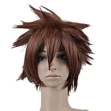 StrongBeauty косплей парик вдохновлен Kingdom Heart Sora синтетический парик