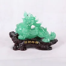 Lucky evil brave имитация нефрита украшения фабричные каучуковые деревянные ремесла бизнес подарки Свадебная церемония