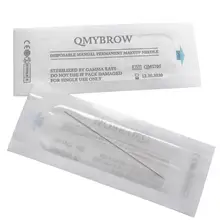 500 шт иглы 1RL традиционная Перманентная игла для макияжа бровей подводка для глаз Lipliner tatoo 1 rl в партии No.& Lot Number