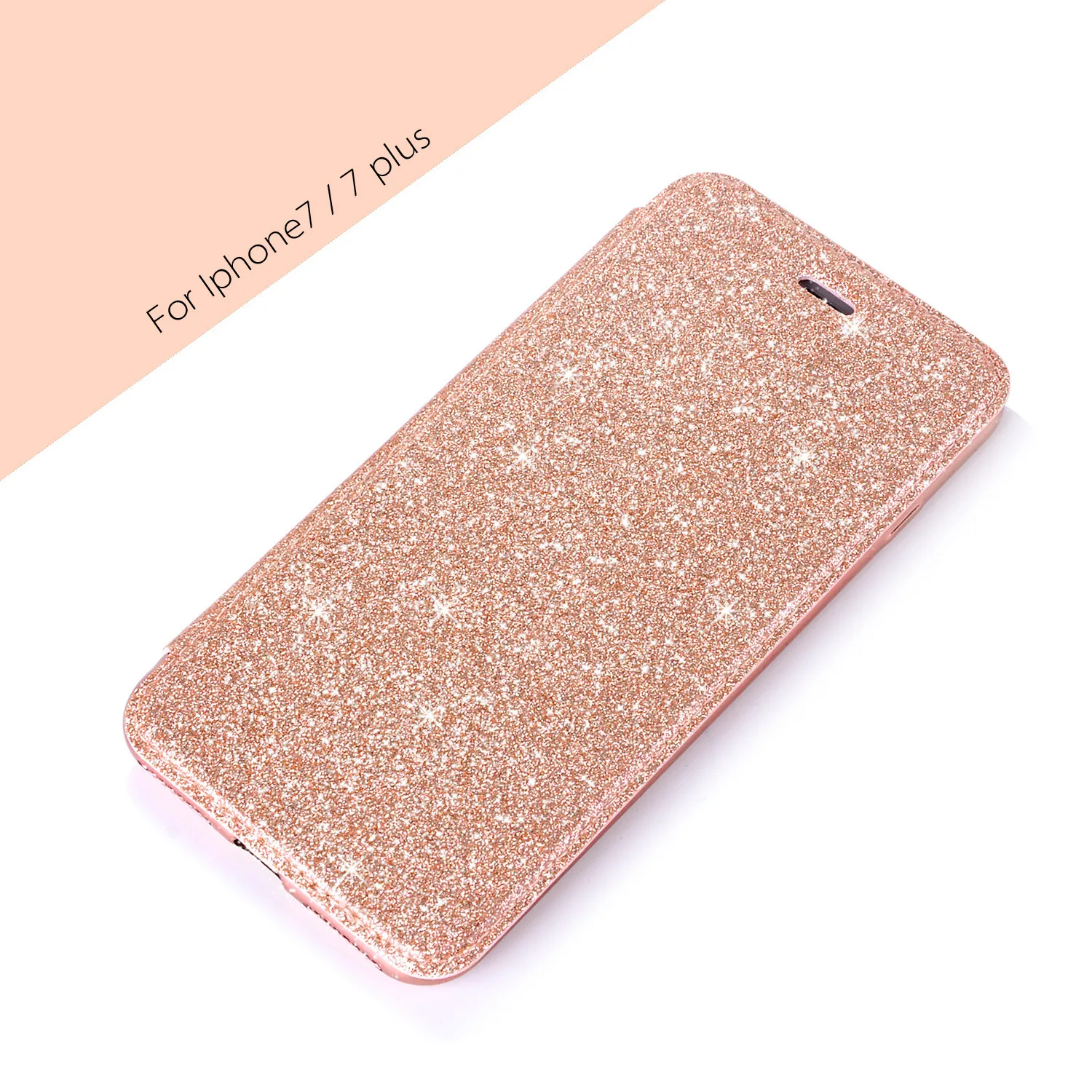 Jewelled Phone Case For Iphone 7 Case Iphone XR XS Max 8 6S Plus Glitter With Card Pocket Leather Back Cover For Iphone X Case