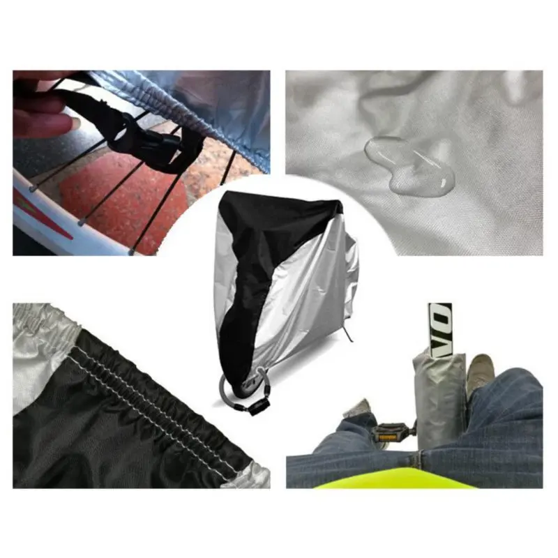 Защитный чехол для велосипеда водонепроницаемый серый|protector bicycle|protector coverprotector bike