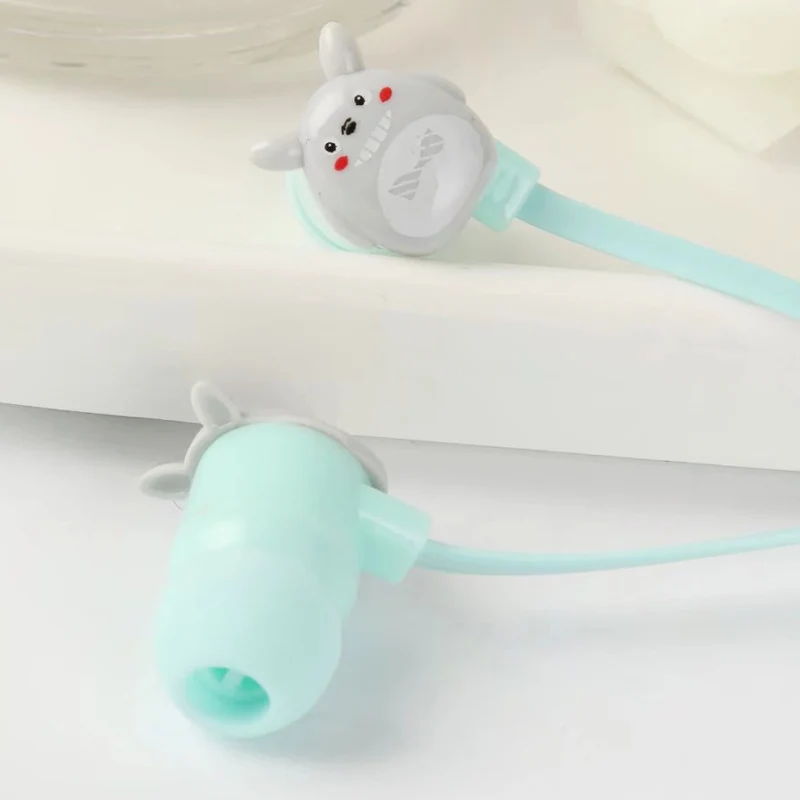 Chiclits Cute Cartoon Earphone Stereo In-ear Headset 3.5mm with Microphone Sports Music Earphones for iPhone Xiaomi MP3 MP4 Girls Child gift (14)