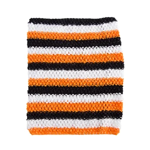 Halloween tutu top 1 шт., вязаные топы-пачки для девочек 10x12 дюймов, юбка-пачка, платье - Цвет: Halloween tutu top