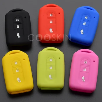 

100pcs/lot Car Key Silicone FOB case Cover shell For Nissan Duke MICRA QASHQAI JUKE X-Trail NAVARA Remote protect shell