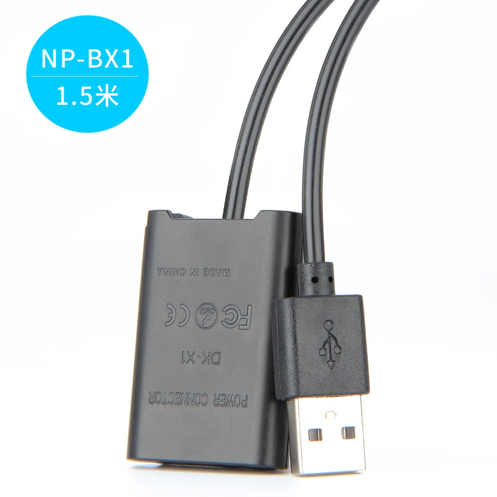 Камера мобильный источник питания зарядное устройство USB кабель DK X1 DK-X1 DC муфта NP-BX1 NPBX1 манекен батарея для sony DSC-RX1 DSC RX100 RX1R