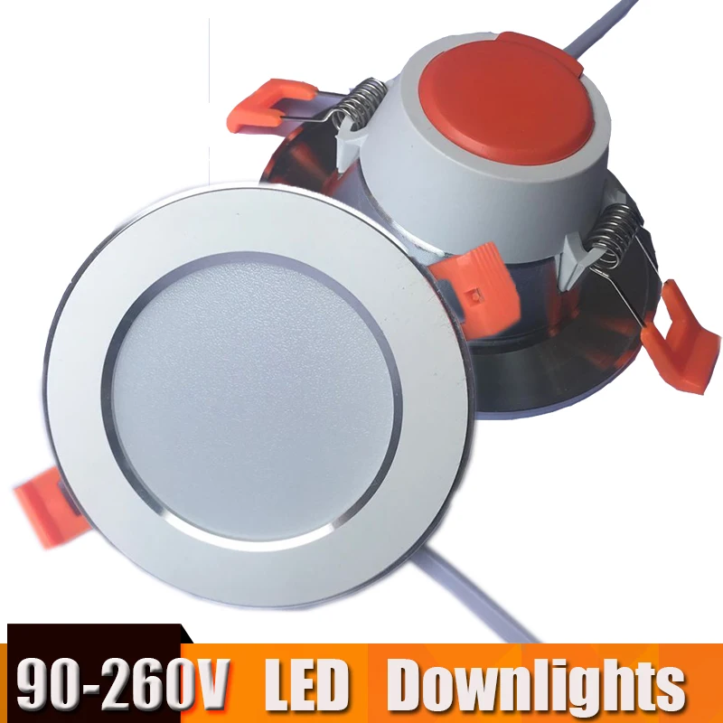 

Ultra Mini Led Panel Light Led Downlight Ceiling Spot Light 220v 110v 18w 15w 9w-3w Recessed Round For Home Led Light Spot Lamp