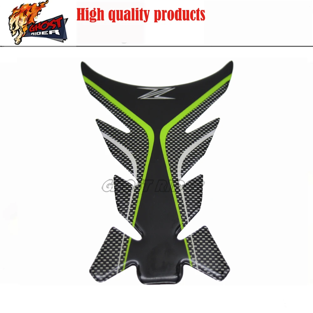 

2018 New 3D Motorcycle Sticker Decal Gas Oil Fuel Tank Pad Protector Case for kawasaki z650 z750 z800 z900 z1000 zx14r all years