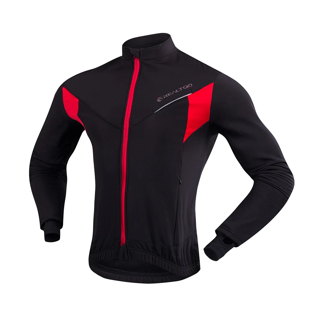 M 3XL Men Cycling Jersey Winter Outdoor Hiking Climbing Long Sleeve