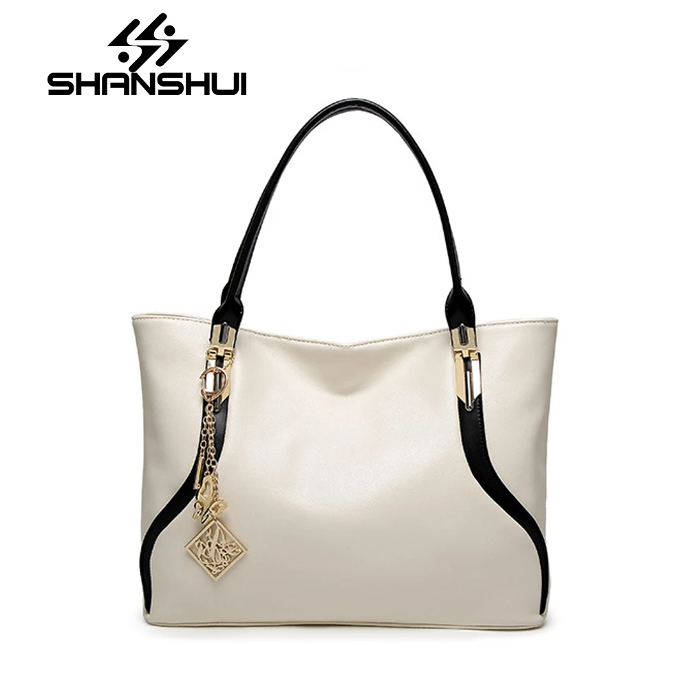 SHANSHUI Women Handbag PU Leather Bag Zipper Crossbody Bags Lady Bag High Quality Original