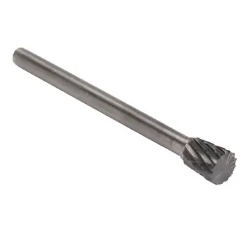 

5pcs 3mm x 5mm Double Cut Cylinder Tungsten Carbide Bur Rotary File Cutter Bit