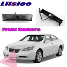 LiisLee Автомобильная фронтальная камера, сетчатая передняя решетка, логотип, камера, сделай сам, ручное управление, канал, фронтальная камера для Lexus ES XV40 2006-2012