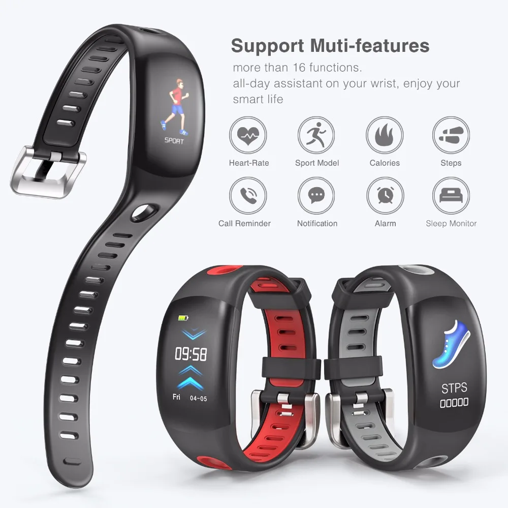 FATMOON DM11 Smart Bracelet 0.96'' OLED 3D UI Fitness Heart Rate Tracker Media Message Display Women Men Sports Smart Wristband FATMOON DM11 Smart Bracelet 0.96'' OLED 3D UI Fitness Heart Rate Tracker Media Message Display Women Men Sports Smart Wristband