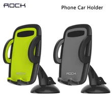Rock Car Mobile Phone Holder Stand Adjustable Support 6.0 inch 360 Rotate For Iphone 6 Plus/5s For Samsung Note 4 S6 edge S5 H69