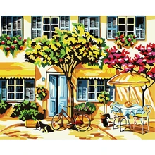 MOLEK DIY картина маслом по номерам комплект Наслаждайтесь жизнью акриловая живопись на холсте Современный домашний декор стены искусства для гостиной