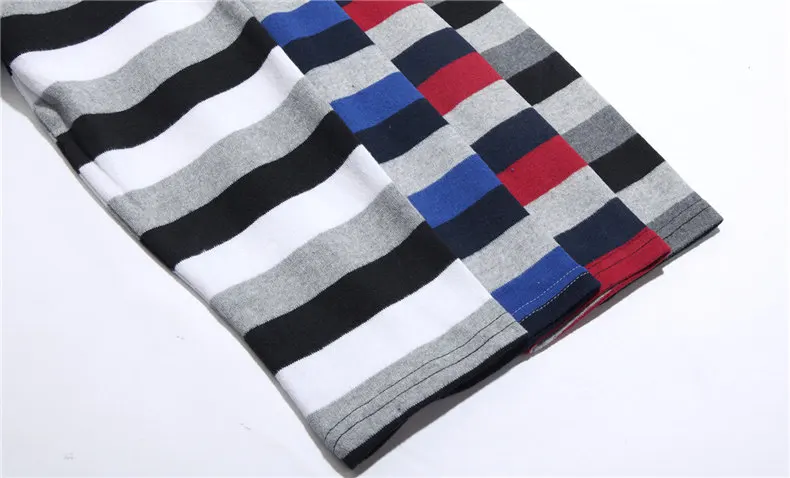 Cotton T-shirts Men Long Sleeve Mens TShirt Spring Autumn Brand Striped Male T shrits Dress Global Shopping Festival Drop-Ship d 02
