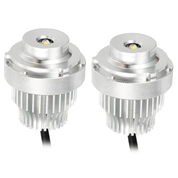 

2pcs Angel Eyes for BMW E60 E61 5-Series Ultra Bright 10W 6000k Car-styling LED Marker Lights Halo Rings Angel Eyes