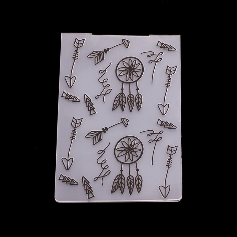 

New Dreamcatcher Embossing Folder Stencils for DIY Scrapbooking Plastic Handmade Template Crafts Art Diary Decor Painting Tool