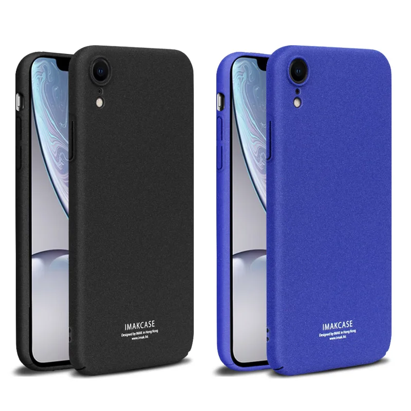 Матовый чехол IMAK Для iPhone XR Жесткий Чехол из поликарбоната для Apple 6 1 дюйма|Бамперы|