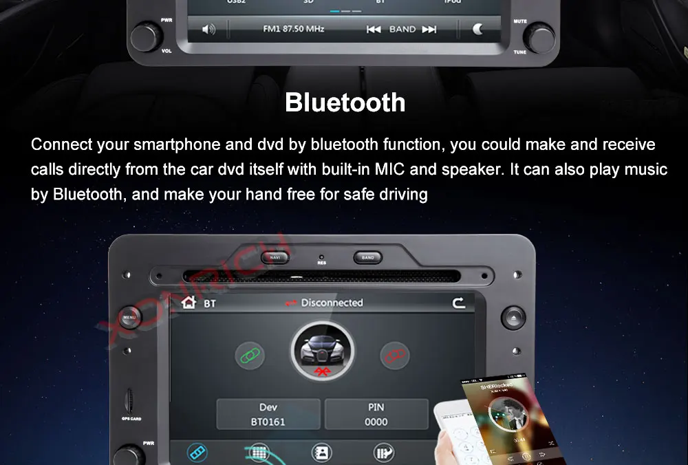 Clearance 2 din Car DVD Player GPS Navigation Autoradio For Alfa Romeo 159 Brera Spider Sportwagon 2006 Head Unit Wifi Audio 1