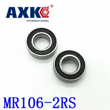 2019 Koop Real Rolamentos Axk Gratis Verzending Hoge Kwaliteit 10Pcs Mr106-2rs Abec-5 6*10*3 Mm Miniatuur kogellagers Mr106rs L1060