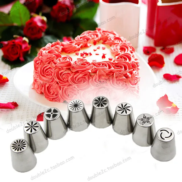 Decorator Tips aliexpress : buy russian flower icing piping stainless steel Decorator Tips aliexpress : buy russian flower icing piping stainless steel