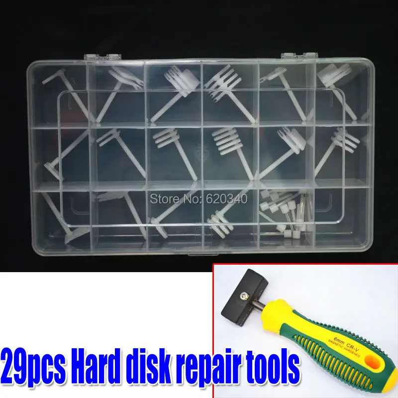 25 шт. головка жесткого диска сменный инструмент инструменты для ремонта жесткого диска для 2,5-3,5 дюйма SAS SCSI
