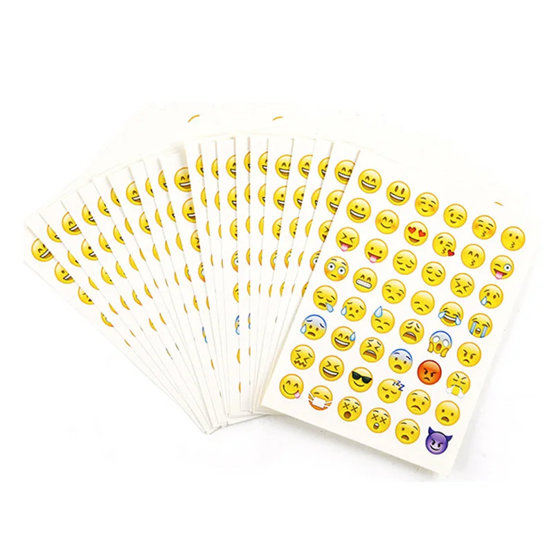 Omilut Emoji Стикеры вечерние Happy День рождения малыш душа ребенка DIY Кристалл с
