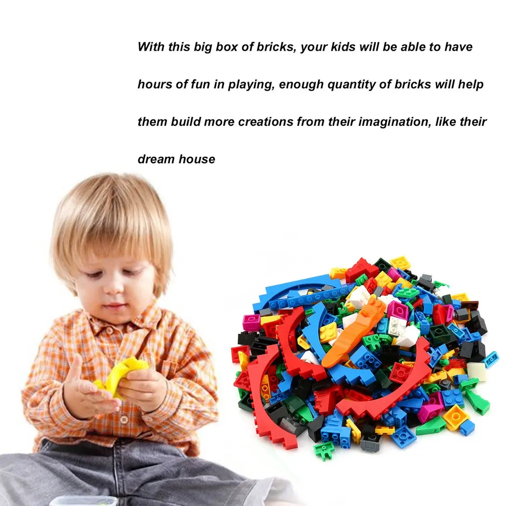 

1000pcs Building Blocks Set Creator City DIY Creative Toys With Educational Bricks Compatible With Legoingly Toys For Children