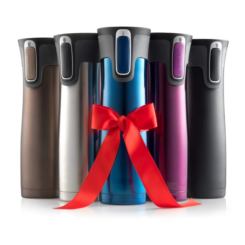 buy Thermos Travel Mug Thermo Coffee Stainless Steel Vacuum Cup Insulated Mugs Water Flask Thermal Tea Bottle Auto Cups With Heated