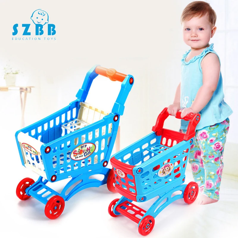 SZ паровые игрушки для продуктов 1 шт. детские тележки покупок пуш доставка